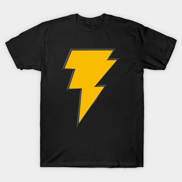 BLACK ADAM - Flat T-Shirt by KERZILLA